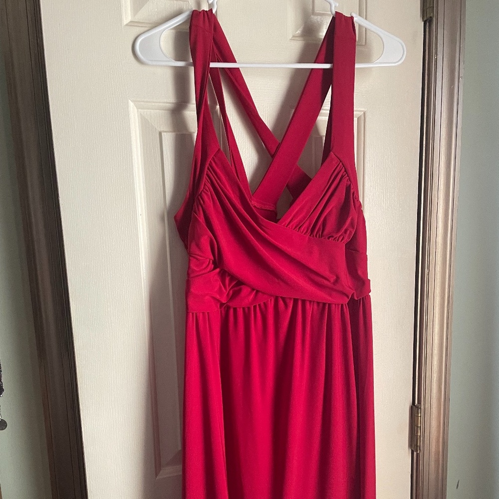 Torrid red strappy dress
